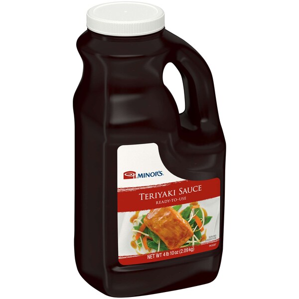 Minor's Ready To Use Teriyaki Sauce .5 Gal. Jug, PK4